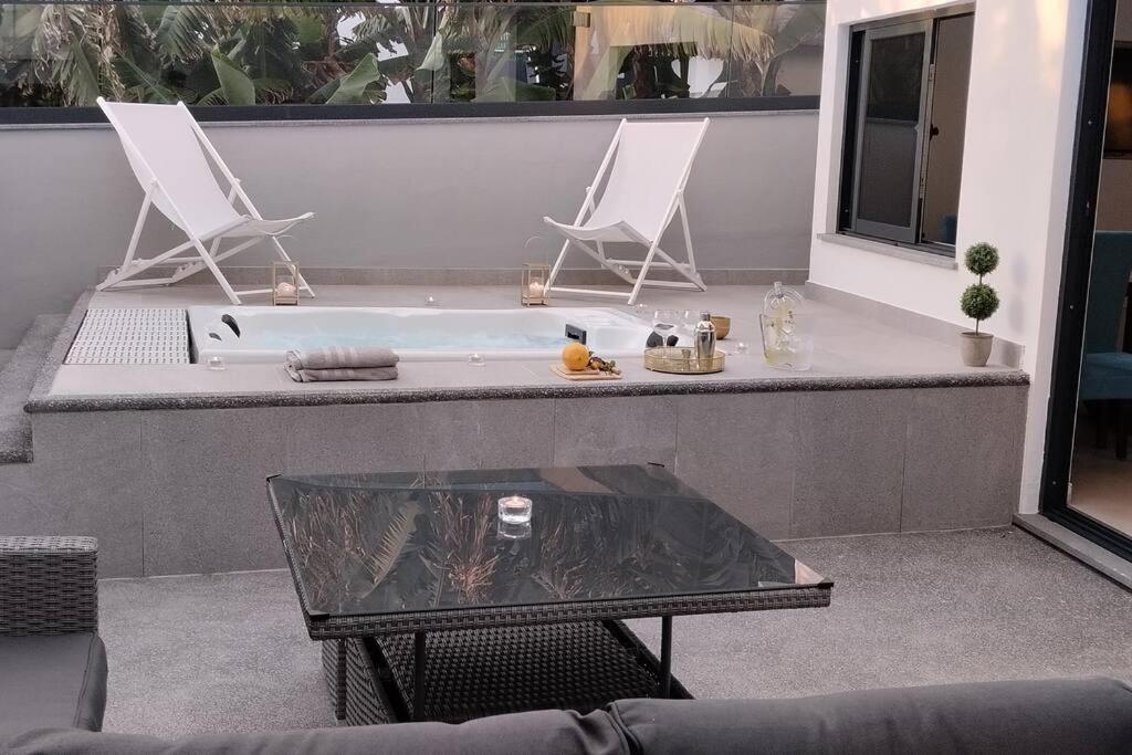 Sunset Avenue For Couple W/ Jacuzzi Spa Hot Water Paul do Mar  Eksteriør bilde